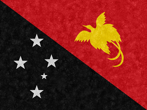 Velvet Flag - Papua New Guinea