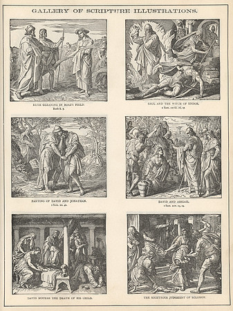 Vintage Image Plate - Gallery of Scripture 3