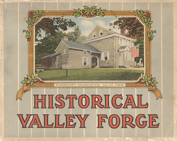 Vintage Book Cover - Historical Valley Forge