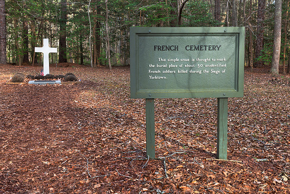 French Cemetery of Yorktown Battlefield