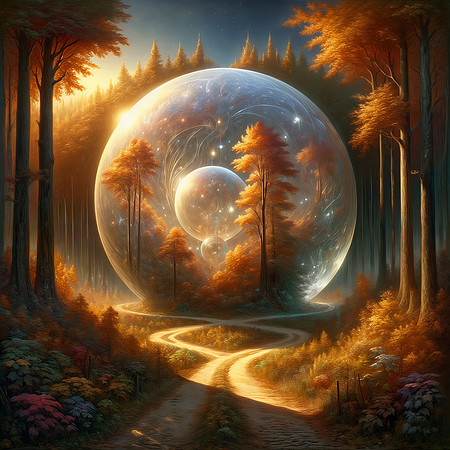 Churchill's Autumn Forest