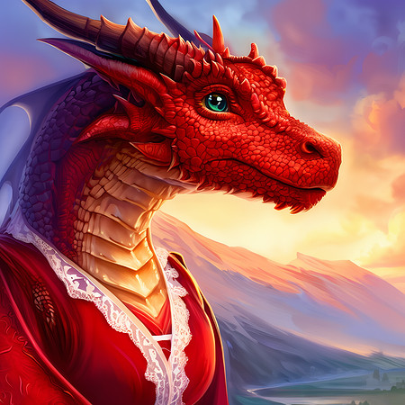 Welsh Dragon Lass