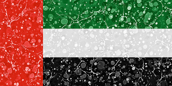Marbled Flag - United Arab Emirates