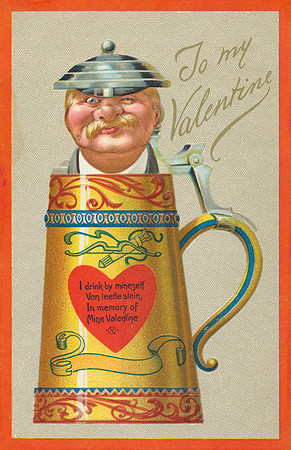 Vintage Postcard - Stein Valentine