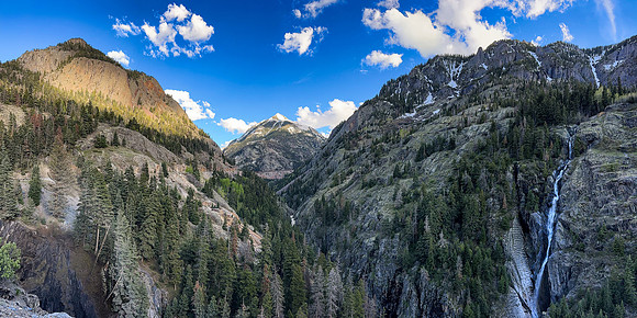 Bear Creek Falls Panorama