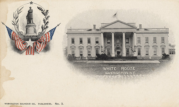 Vintage Private Mailing Card - White House Washington. D. C.