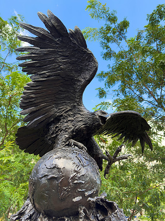 Bald Eagle Statue of Pershing Park