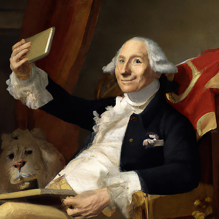 George Washington Selfie