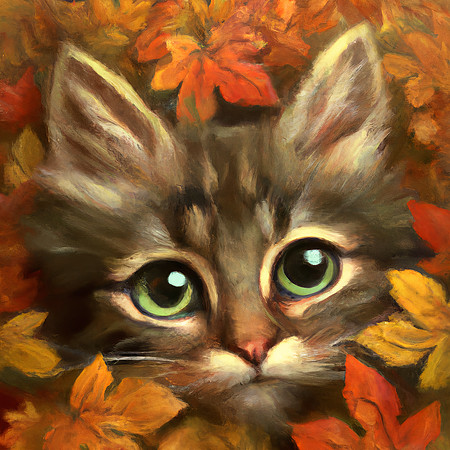 Autumn Kitten
