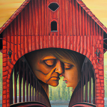 Covered Love Bridge