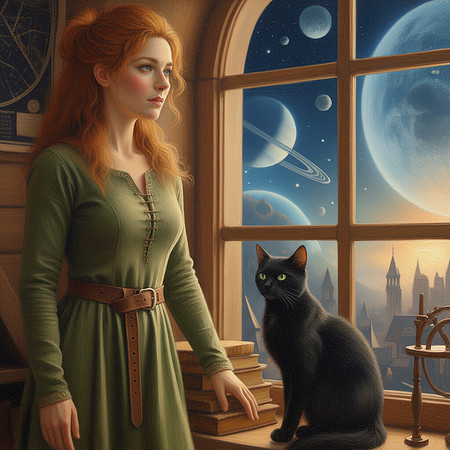 The Emerald Stargazer