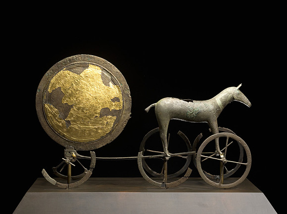 Trundholm sun chariot (circa 1500-1300 BC)
