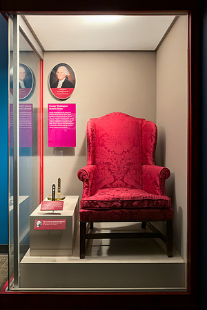 George Washington's Easy Chair & Surveyor's Compass