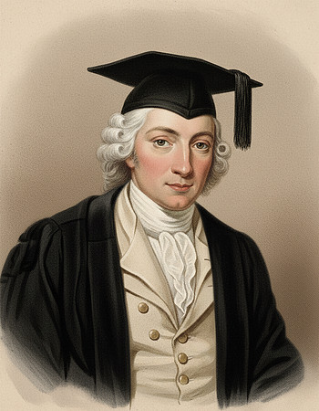 AI Color Portrait Recreation - James Smithson
