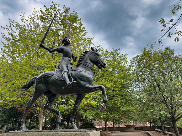 Joan of Arc Equestrian Statue