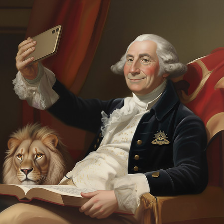 George Washington Selfie v2
