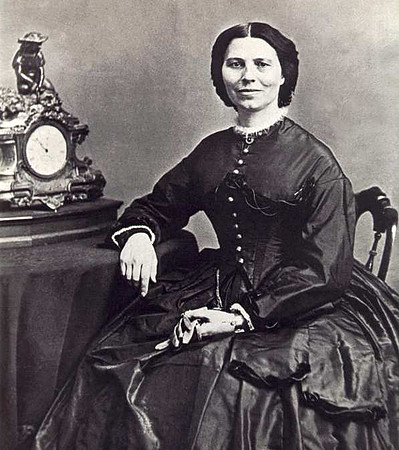 Clara Barton (by Mathew Benjamin Brady circa 1865)