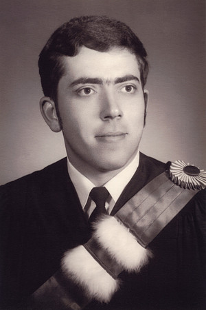 Gérard Raymond as a University Graduate