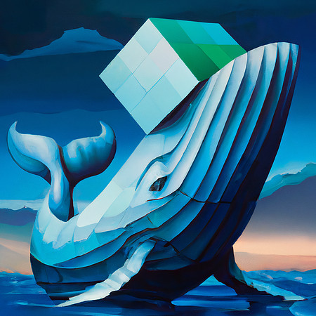 Cubist Whale