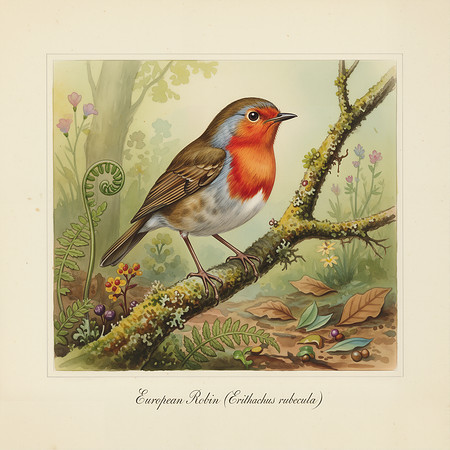 Audubon AI - European Robin