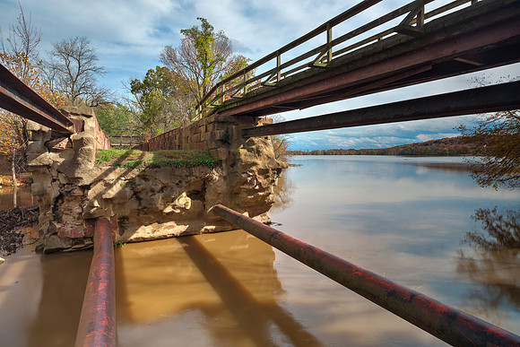 Skeletal Bridge of Seneca Creek