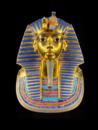 Gold Replica Mask of Tutankhamun