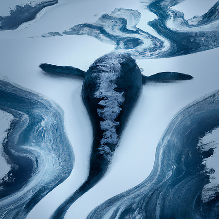 Winter Whale Illusion