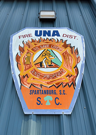 Una Fire District Sign