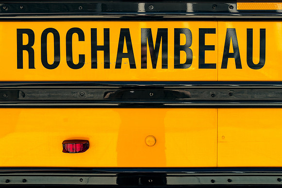 Rochambeau School Bus Side