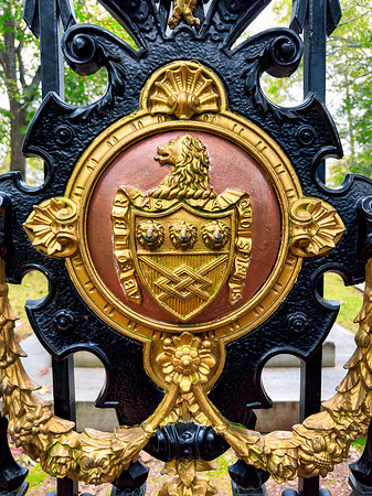 Cemetery Gate Coat of Arms - Thomas Jefferson