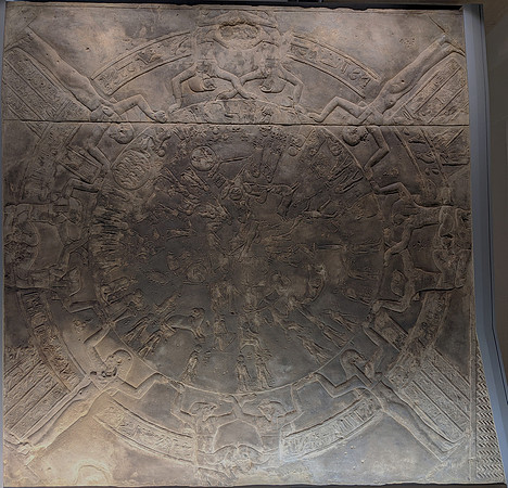 Dendera Zodiac Bas-Relief (circa 50 BC)