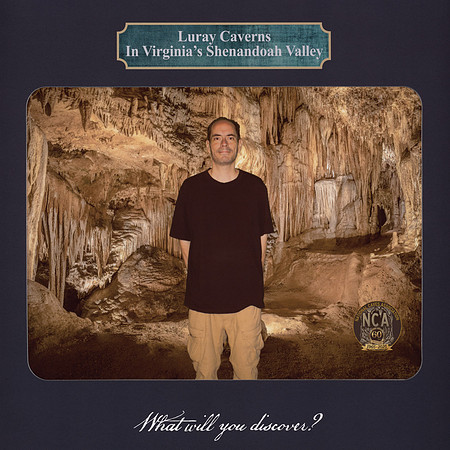 Personal Souvenir Portrait from Luray Caverns