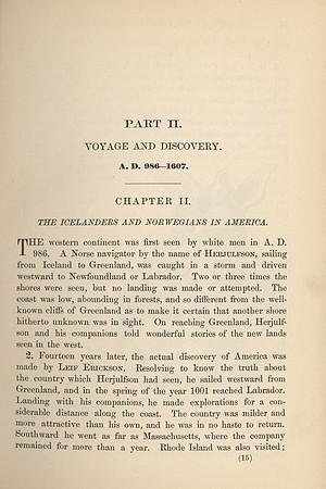 Vintage History of the United States - Icelanders and Norwegians in America (Page 15)