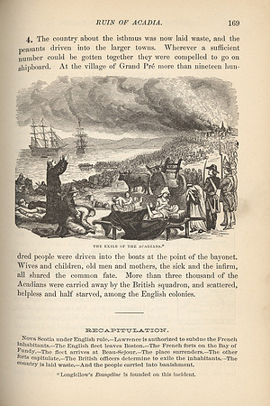 Vintage History of the United States - Ruin of Acadia (Page 169)