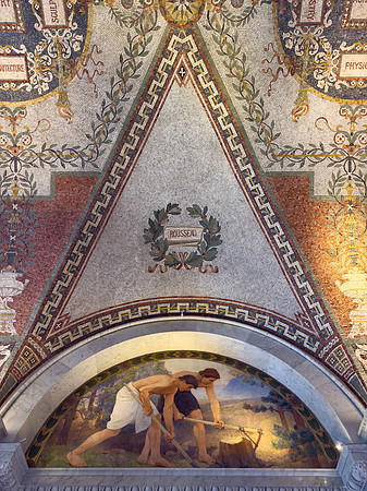 Rousseau Mosaic Tribute