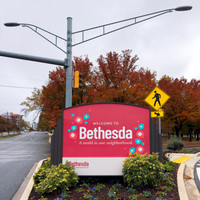 Autumn Bethesda Sign