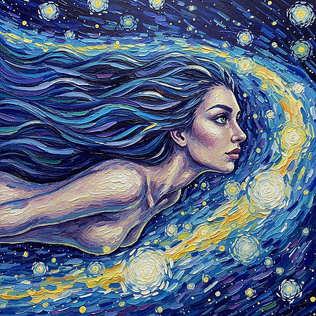 Starry Night Beauty