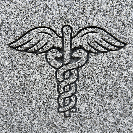 Caduceus Stone Inscription