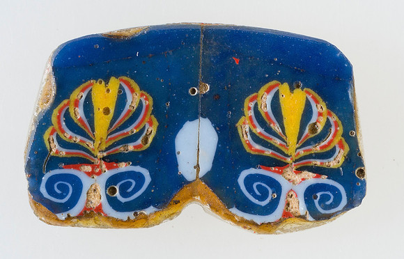 Inlay, palmette (Ptolemaic Period–Roman Period circa 100 BC–100 AD)
