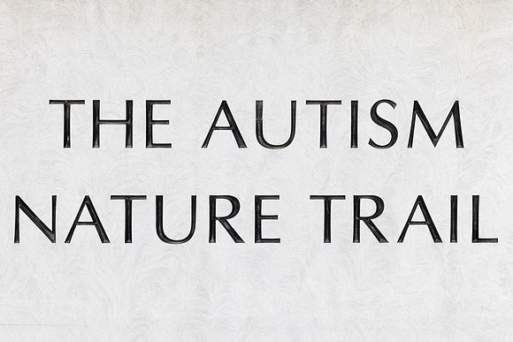 Autism Nature Trail Sign