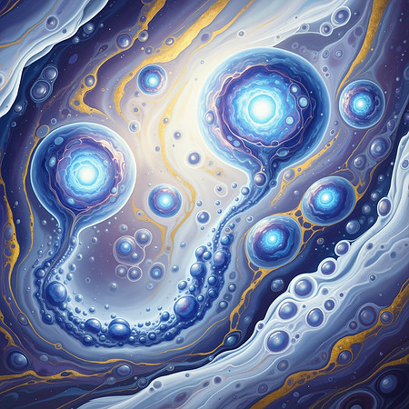 Watercolor Entanglement