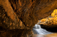 Golden Glow of Creation Falls