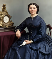 AI Color Portrait Recreation - Clara Barton