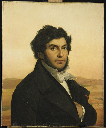 Portrait de Jean-François Champollion (1790-1832), dit Champollion le Jeune (by Léon Cogniet circa 1831)