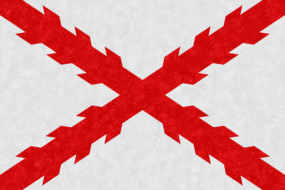 Velvet Flag - Cross of Burgundy