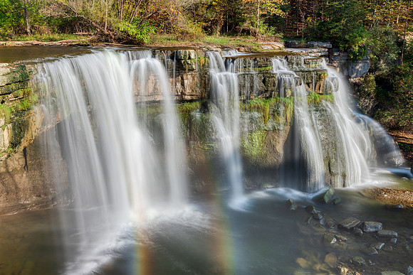 Rainbow Salmon River Falls