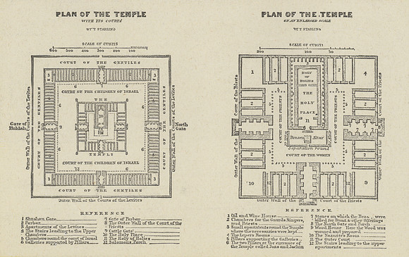 Vintage Temple of Solomon Plans