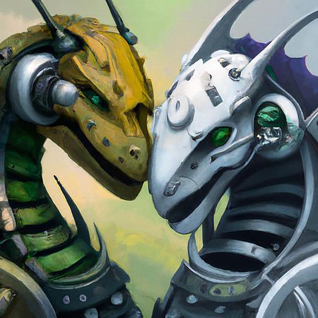 Dragon Robot Love