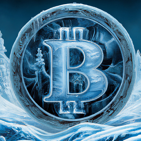 Frozen Bitcoin