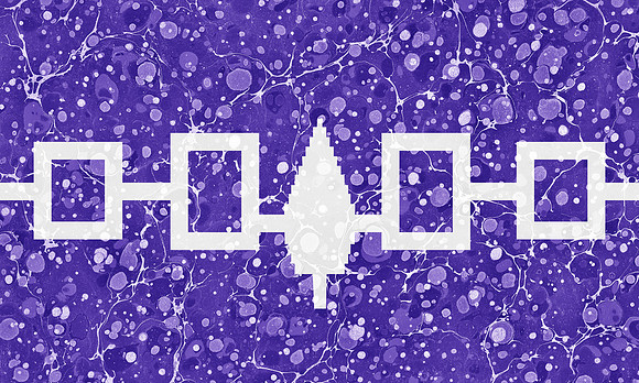 Marbled Flag - Haudenosaunee Confederacy (Iroquois)